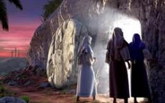 women at the resurrection