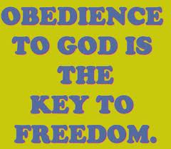 obedience to God is freedom