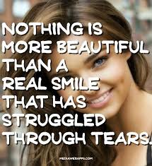 smile thru tears