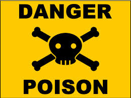 poison danger sign