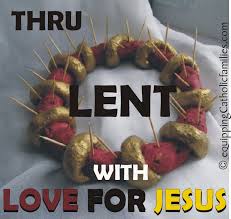 lent with love for jesus