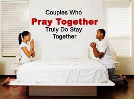 praying couple