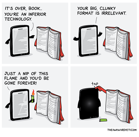 book vs ipad