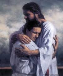 jesus hugs