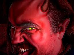 devil face