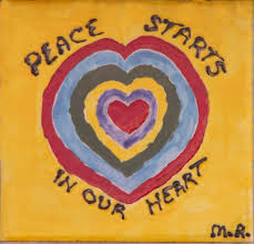 peace starts in the heart